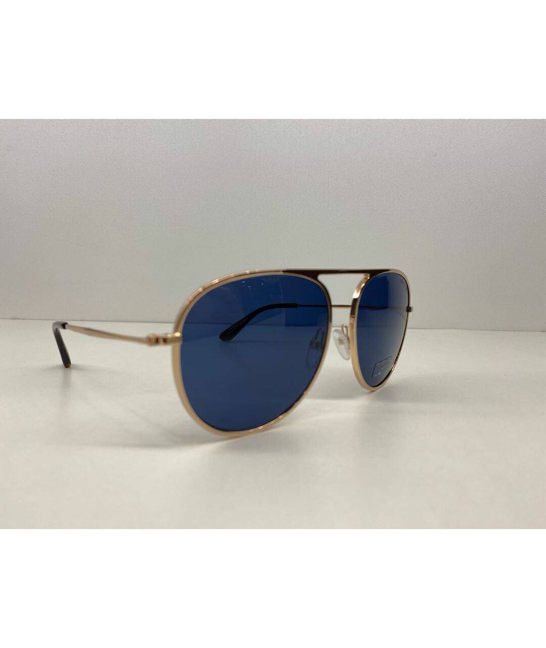 TOM FORD Темно-синие металлические солнцезащитные очки, фото 2