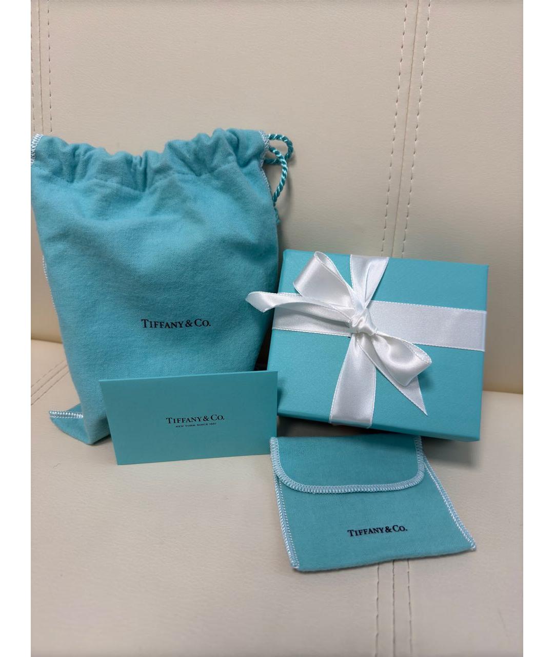 TIFFANY&CO Белая платиновая подвеска, фото 8