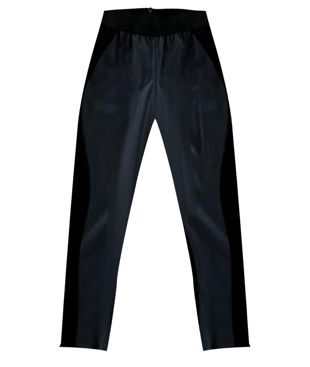 STELLA MCCARTNEY Темно-синие полиамидовые брюки узкие, фото 1