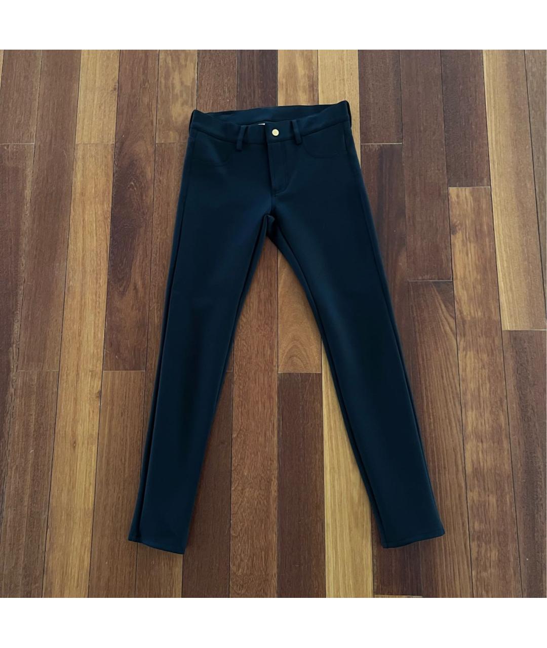 PEUTEREY Черные полиамидовые брюки узкие, фото 4