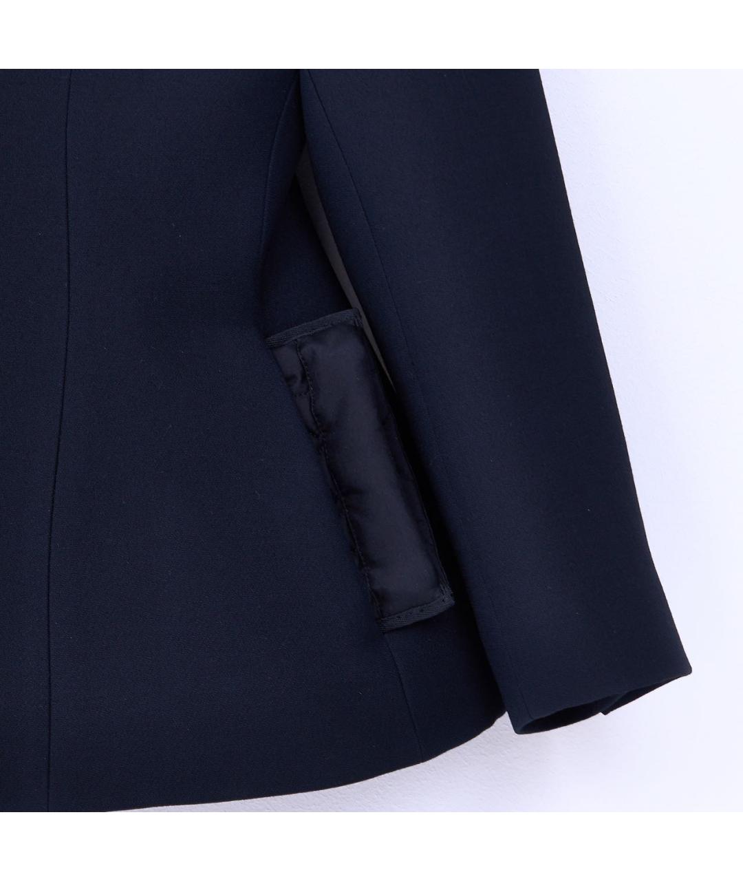 CHRISTIAN DIOR PRE-OWNED Черный шерстяной костюм с брюками, фото 5