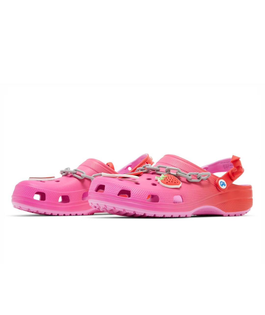 CROCS Розовые резиновые сабо, фото 8