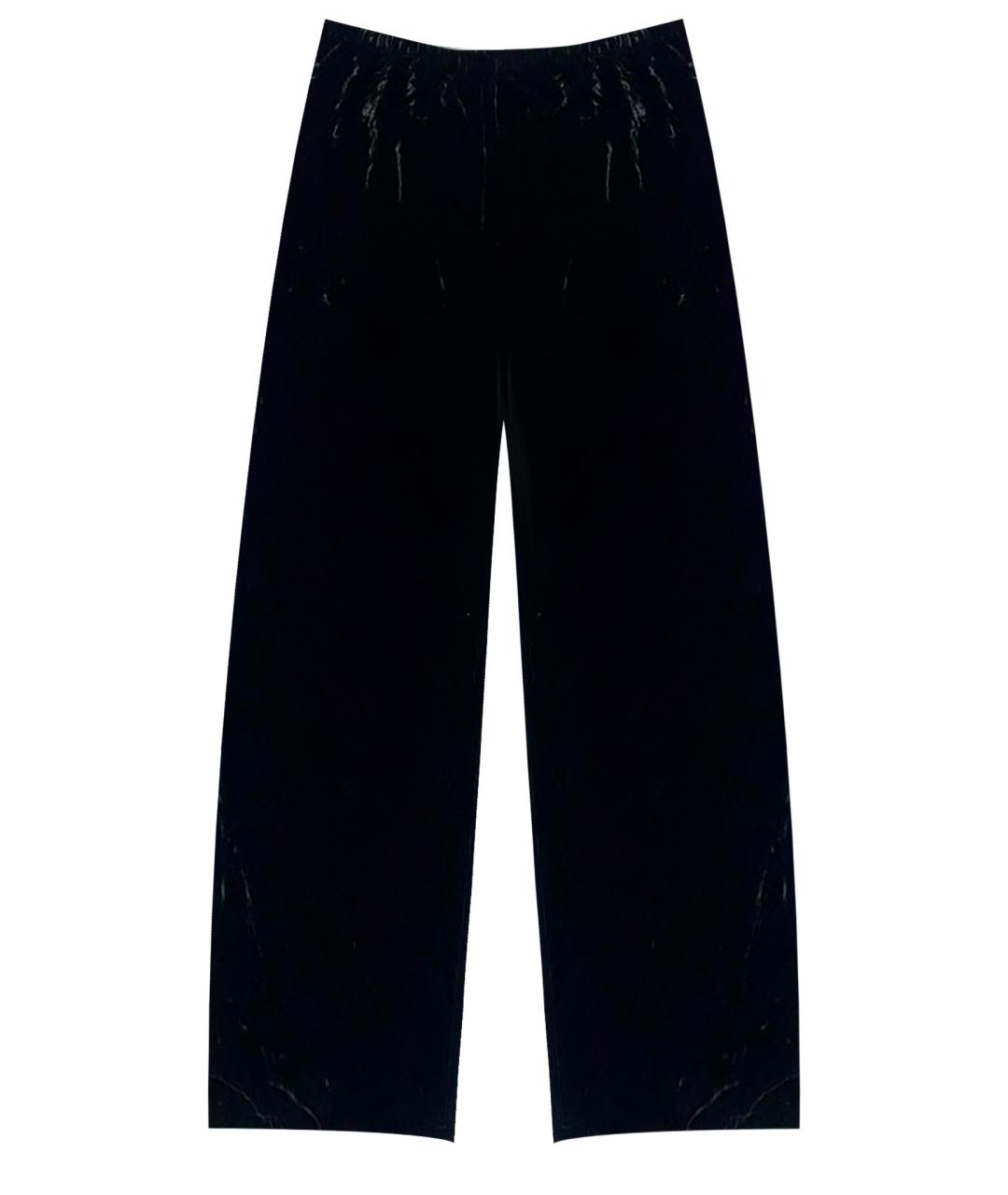 ALBERTA FERRETTI Черные вискозные брюки широкие, фото 1