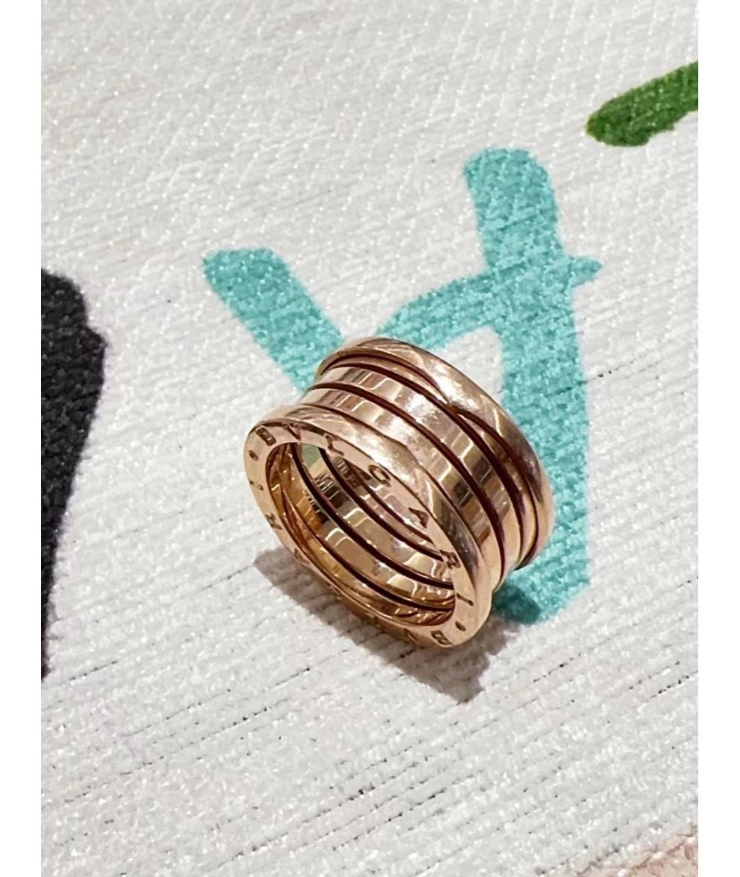 BVLGARI Золотое кольцо из розового золота, фото 4