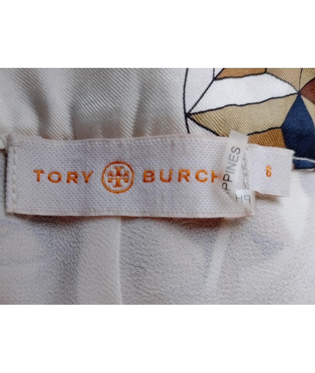 TORY BURCH Мульти шелковый костюм с брюками, фото 5