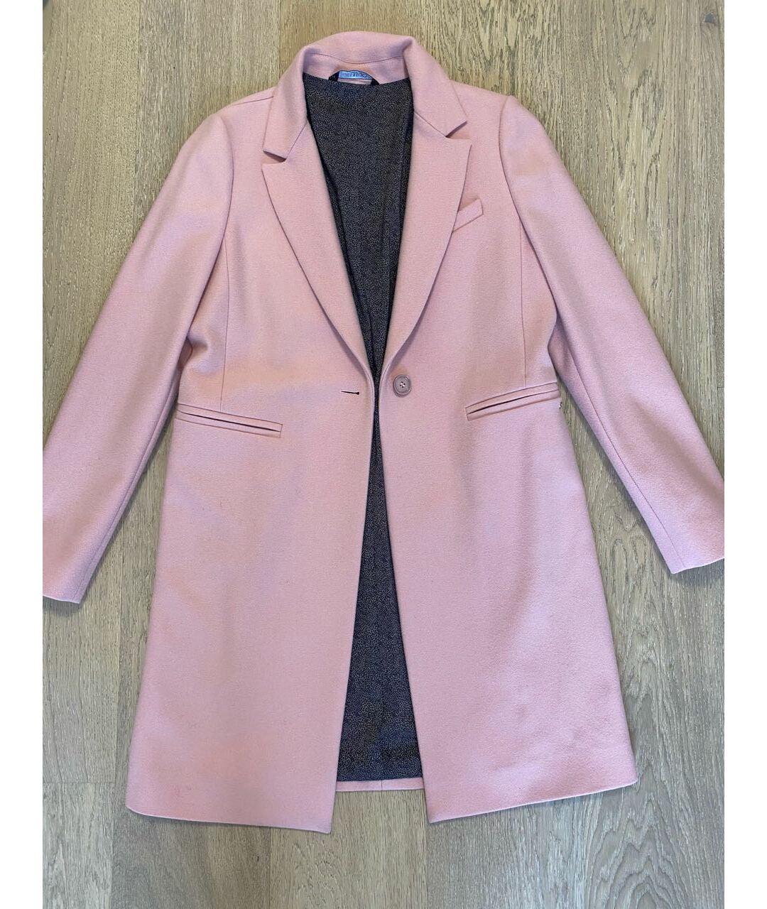 LIU JO Розовое шерстяное пальто, фото 5