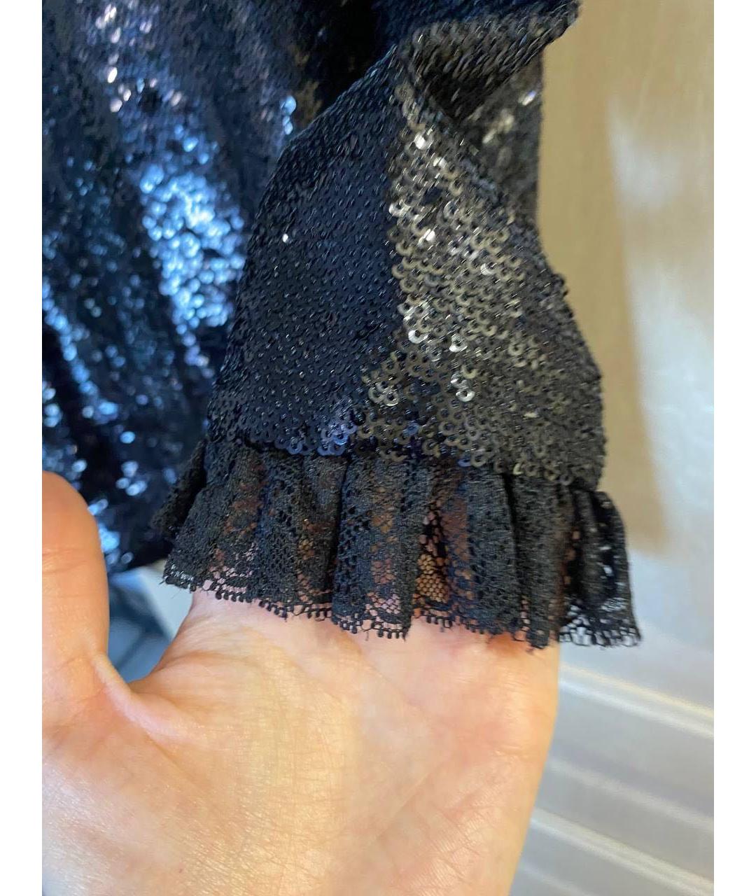PHILOSOPHY DI LORENZO SERAFINI Черное коктейльное платье, фото 3