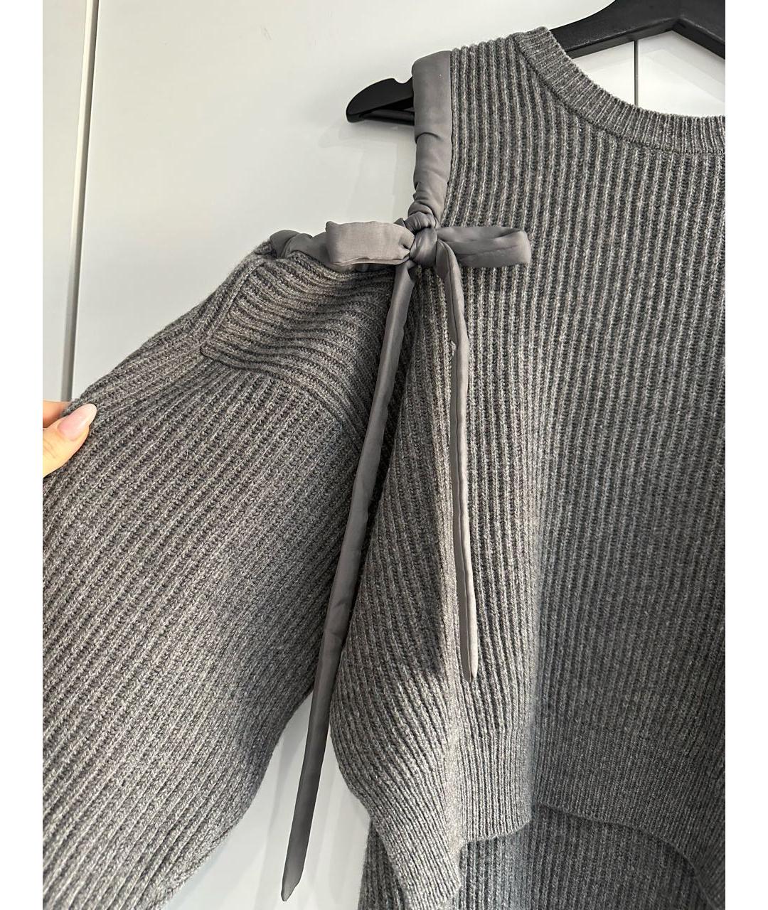 STELLA MCCARTNEY Антрацитовый кашемировый джемпер / свитер, фото 6