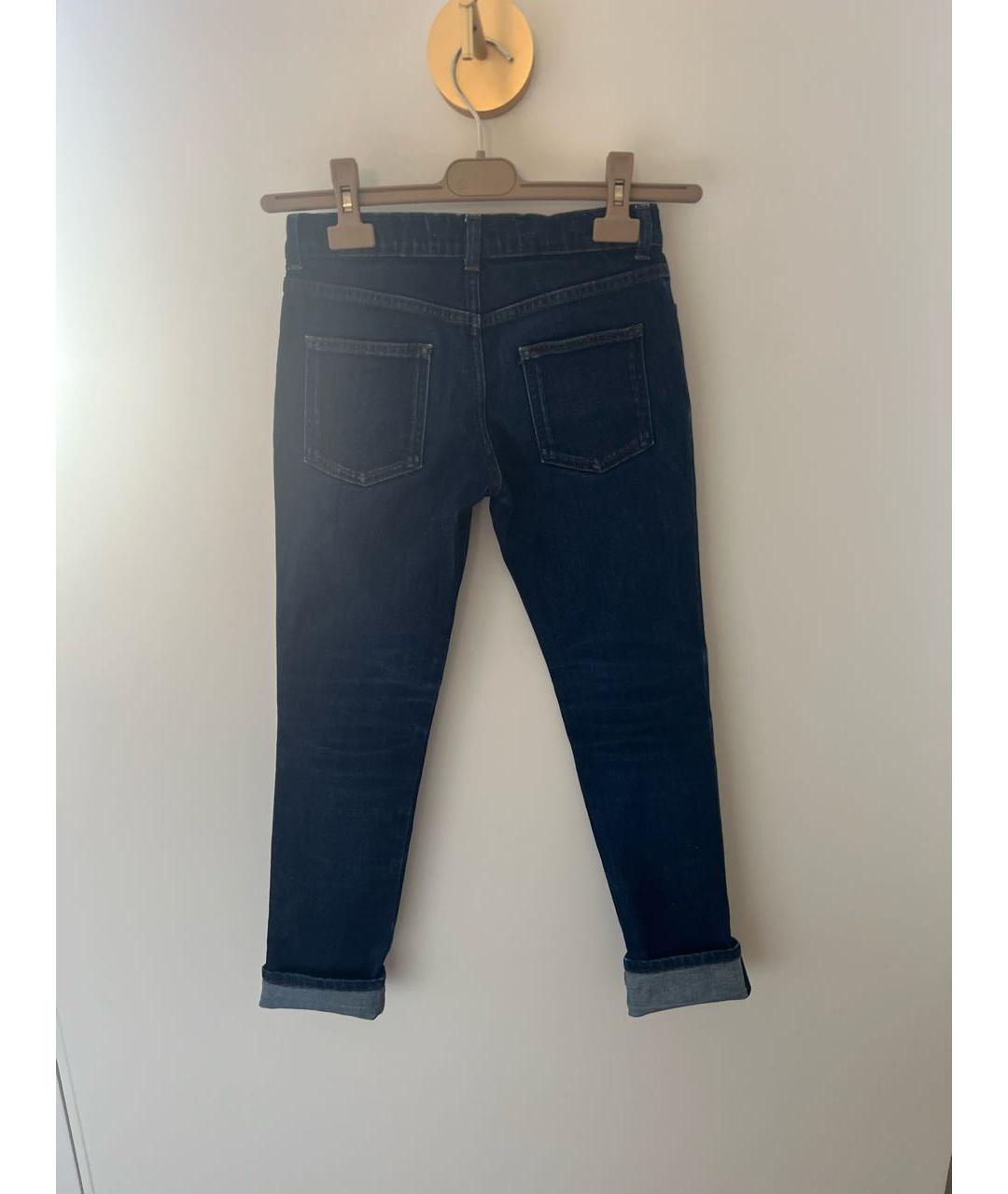 GUCCI Темно-синие деним детские джинсы, фото 2