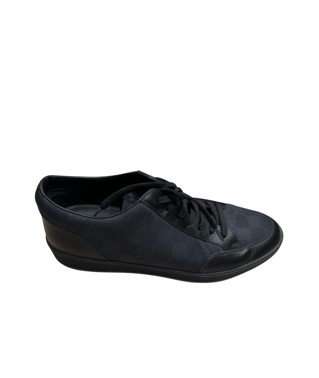 LOUIS VUITTON PRE-OWNED Черные низкие кроссовки / кеды, фото 1