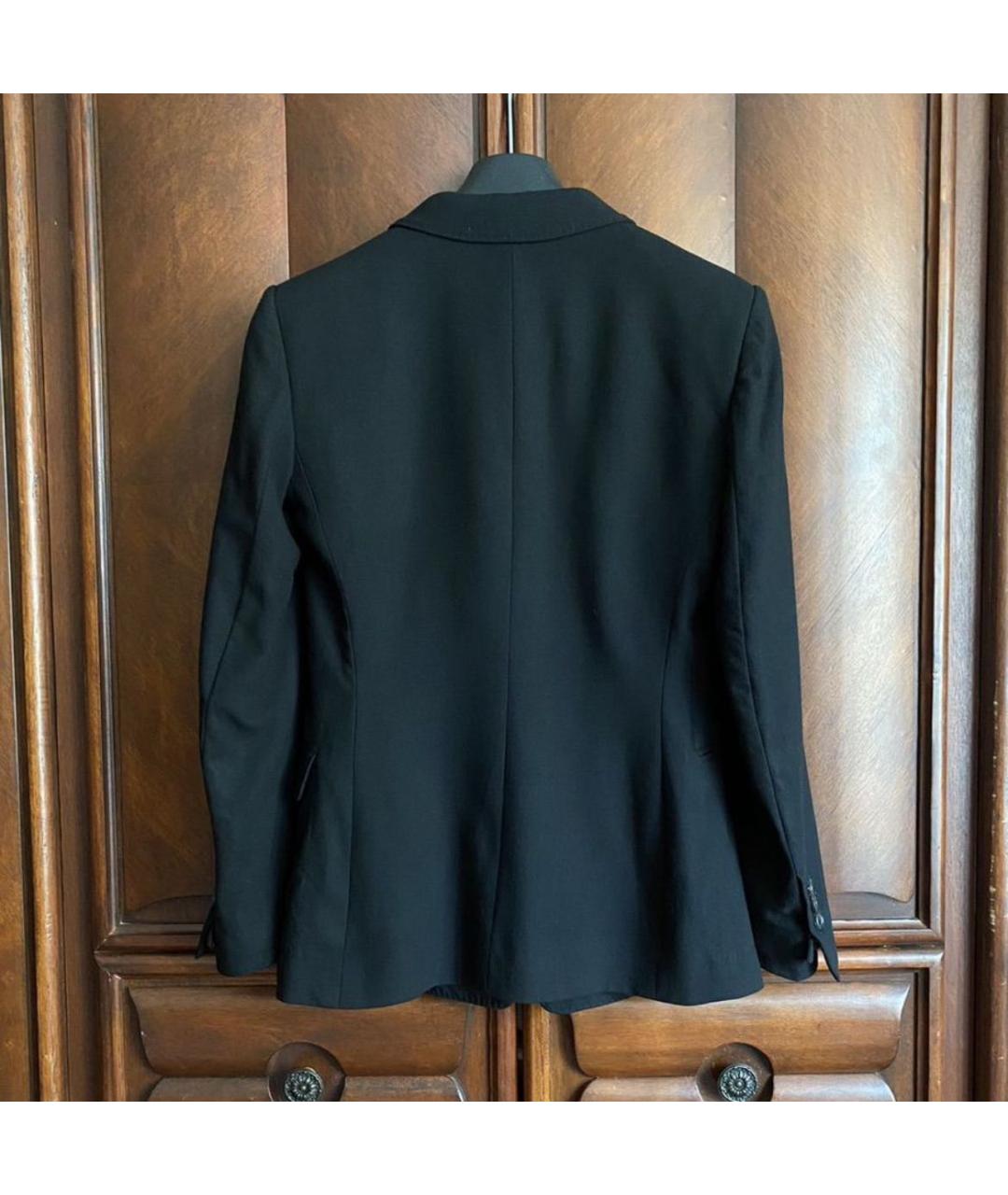 SAINT LAURENT Черный кашемировый жакет/пиджак, фото 2