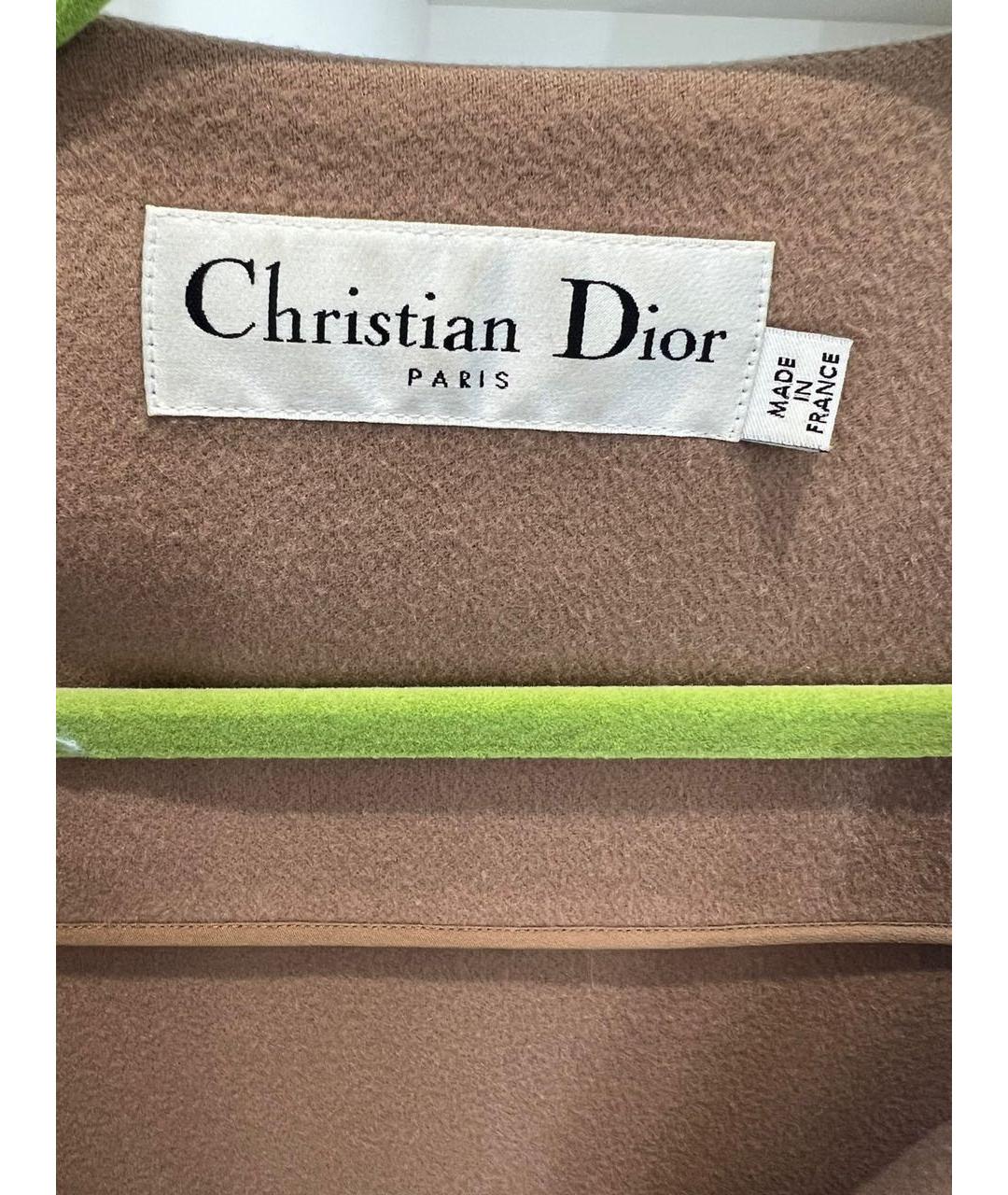 CHRISTIAN DIOR Бежевый жилет, фото 4