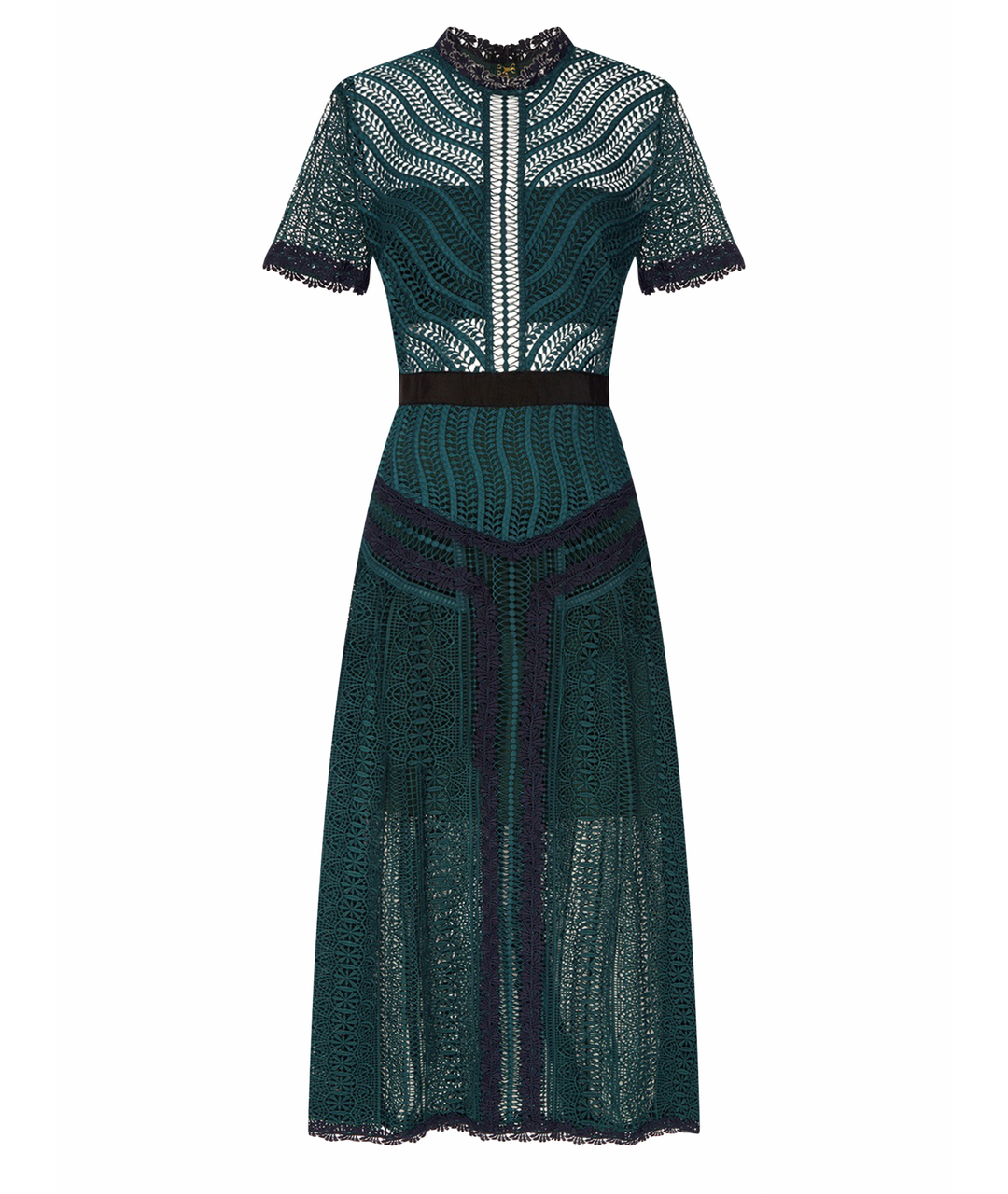 SELF-PORTRAIT Зеленые вечернее платье, фото 1