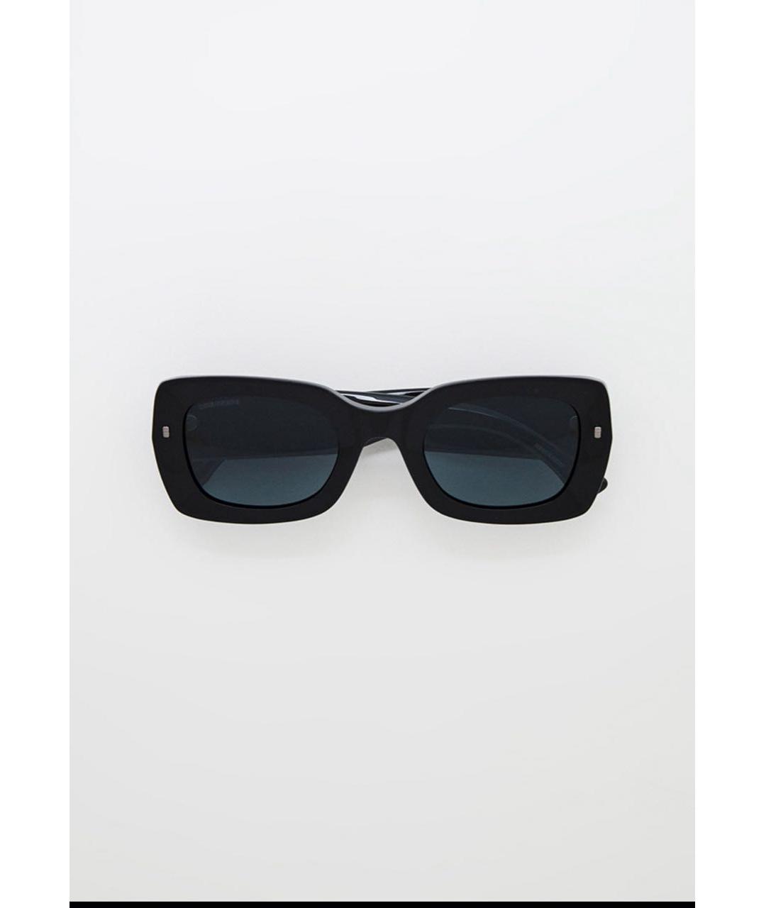 DSQUARED2 Черные пластиковые солнцезащитные очки, фото 7