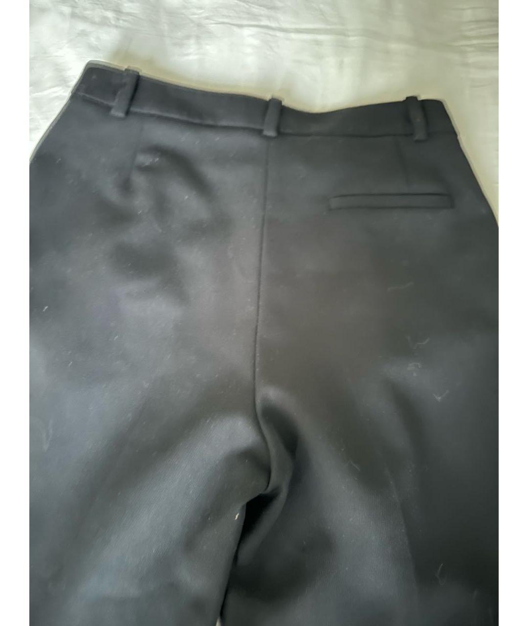SEE BY CHLOE Черные вискозные прямые брюки, фото 6