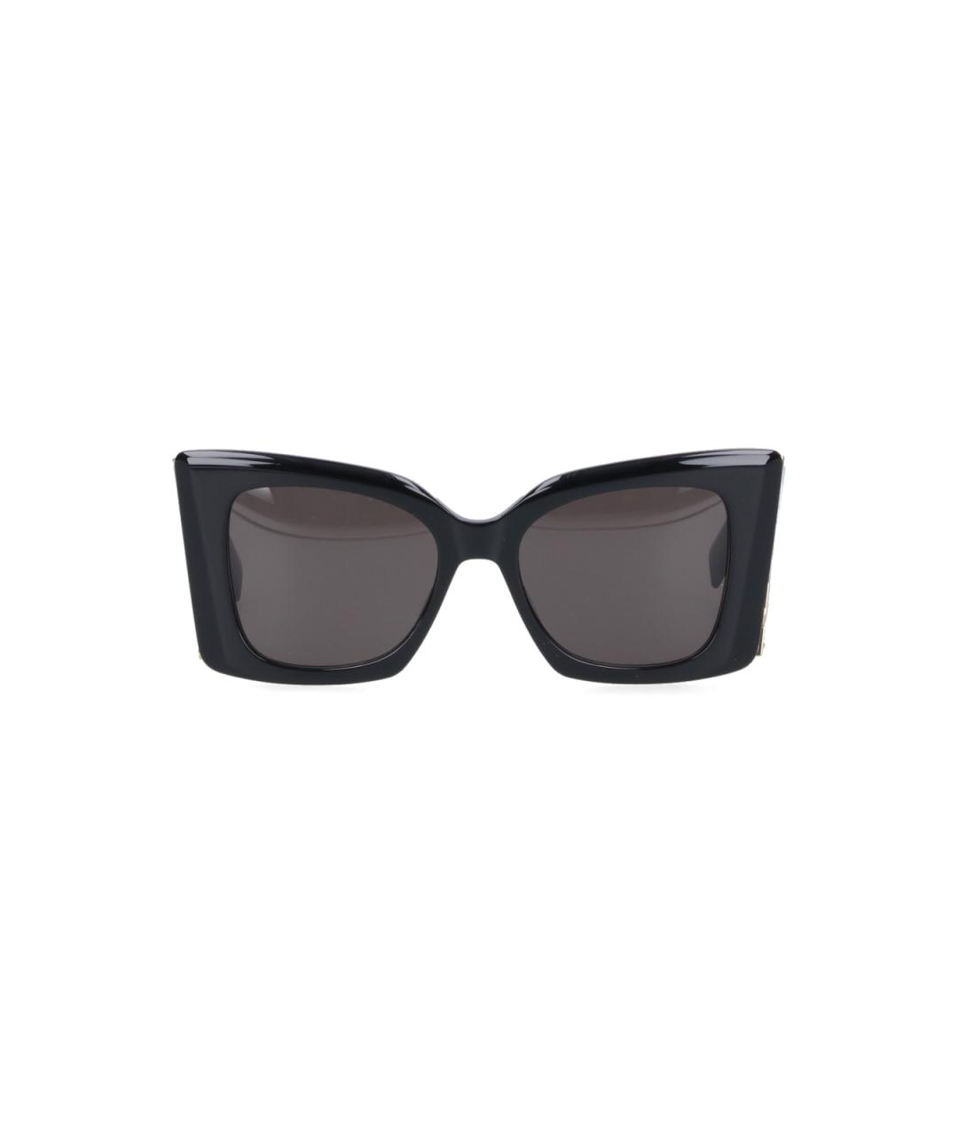 SAINT LAURENT Черные солнцезащитные очки, фото 1