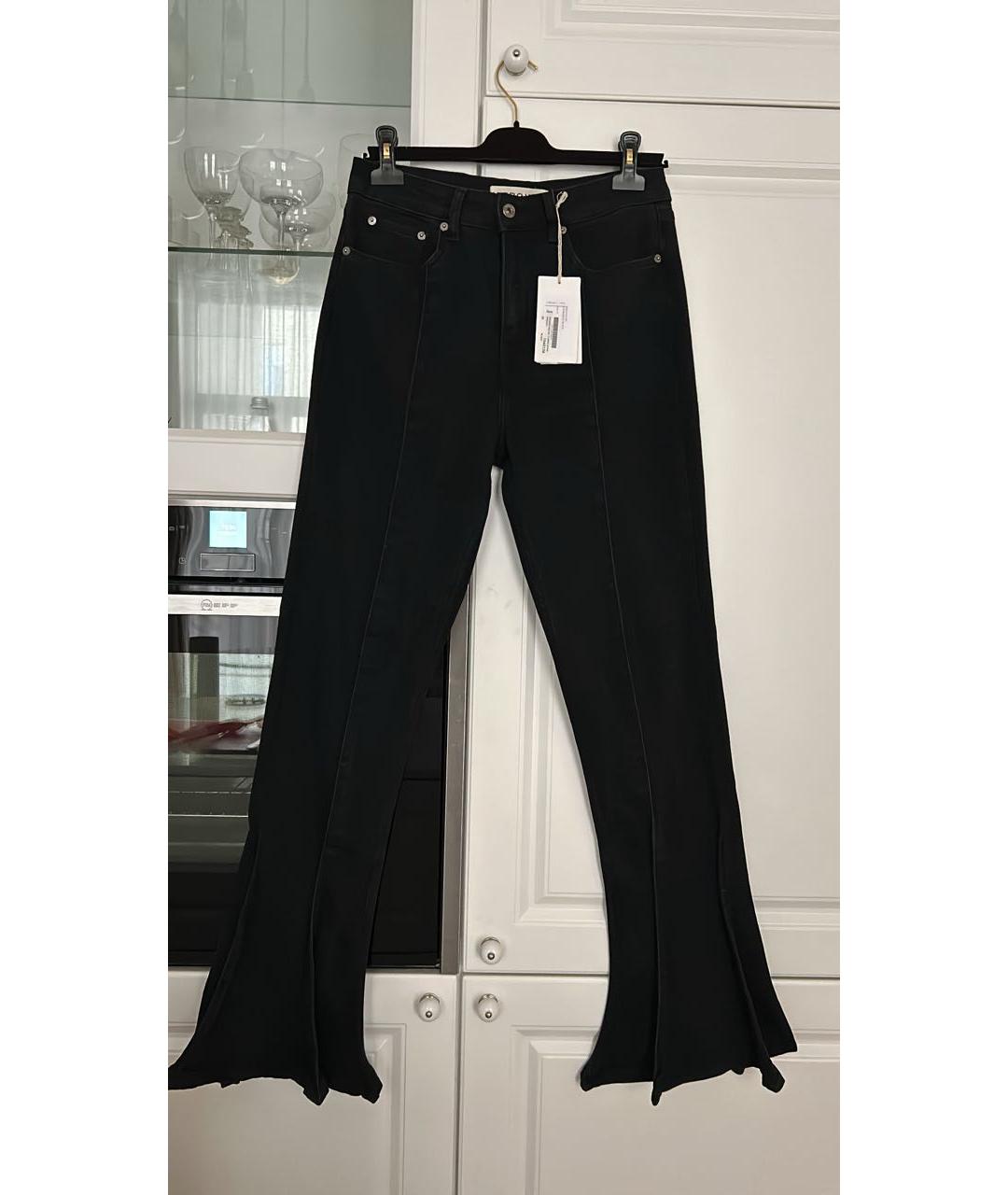 Y/PROJECT Черные джинсы клеш, фото 6