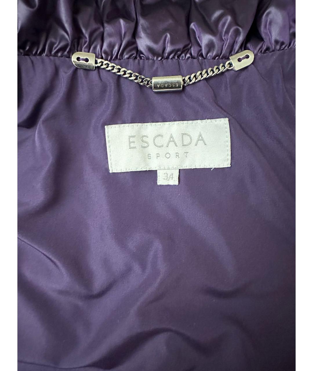 ESCADA Фиолетовый жилет, фото 3