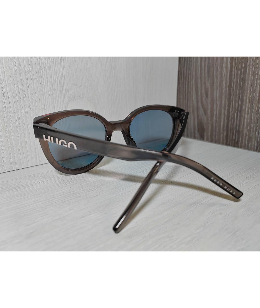 HUGO BOSS Серые солнцезащитные очки, фото 3