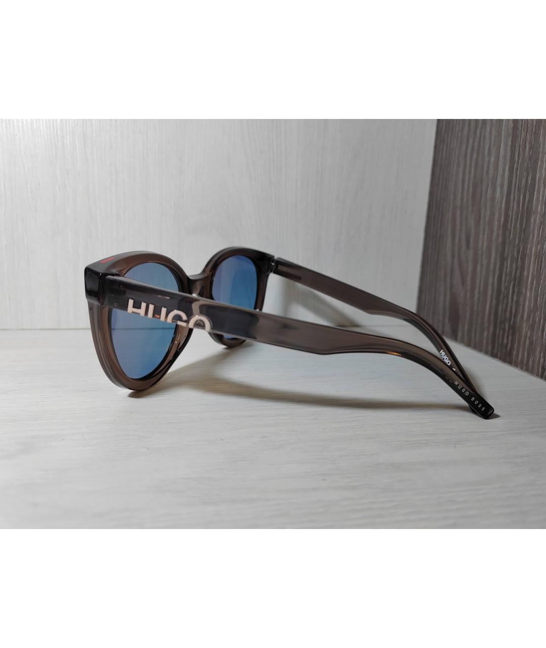HUGO BOSS Серые солнцезащитные очки, фото 2