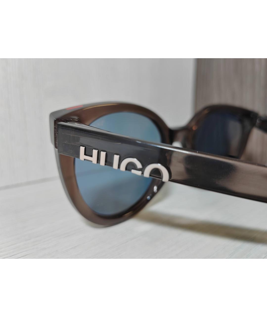 HUGO BOSS Серые солнцезащитные очки, фото 4