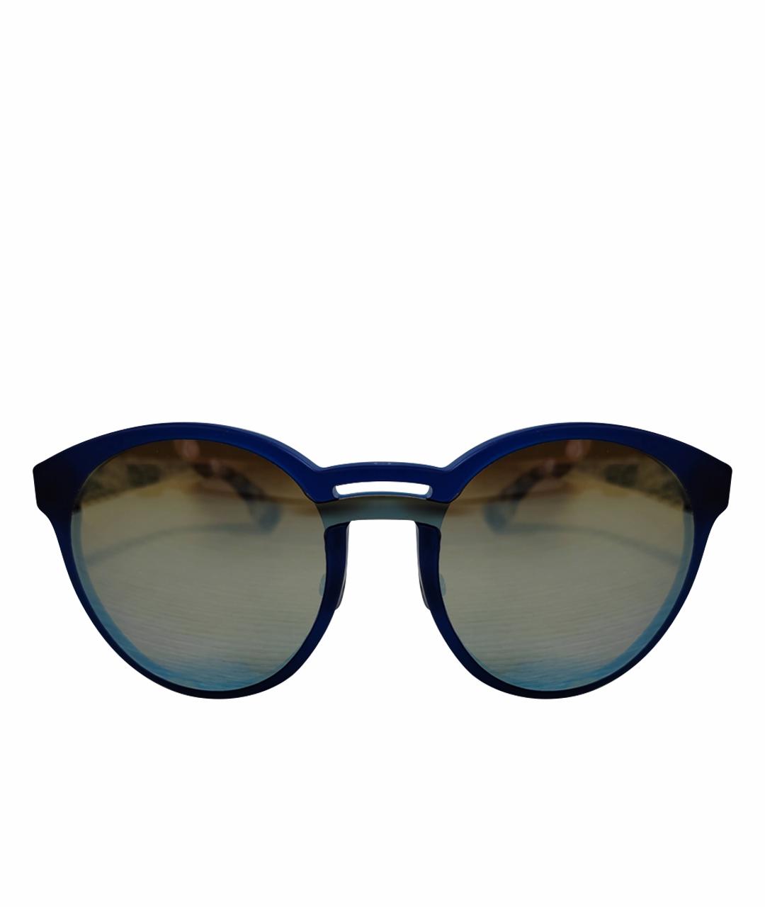 CHRISTIAN DIOR PRE-OWNED Темно-синие пластиковые солнцезащитные очки, фото 1