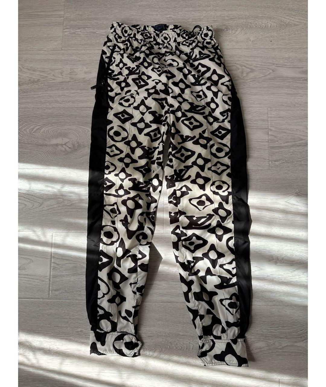 LOUIS VUITTON PRE-OWNED Полиамидовые прямые брюки, фото 6