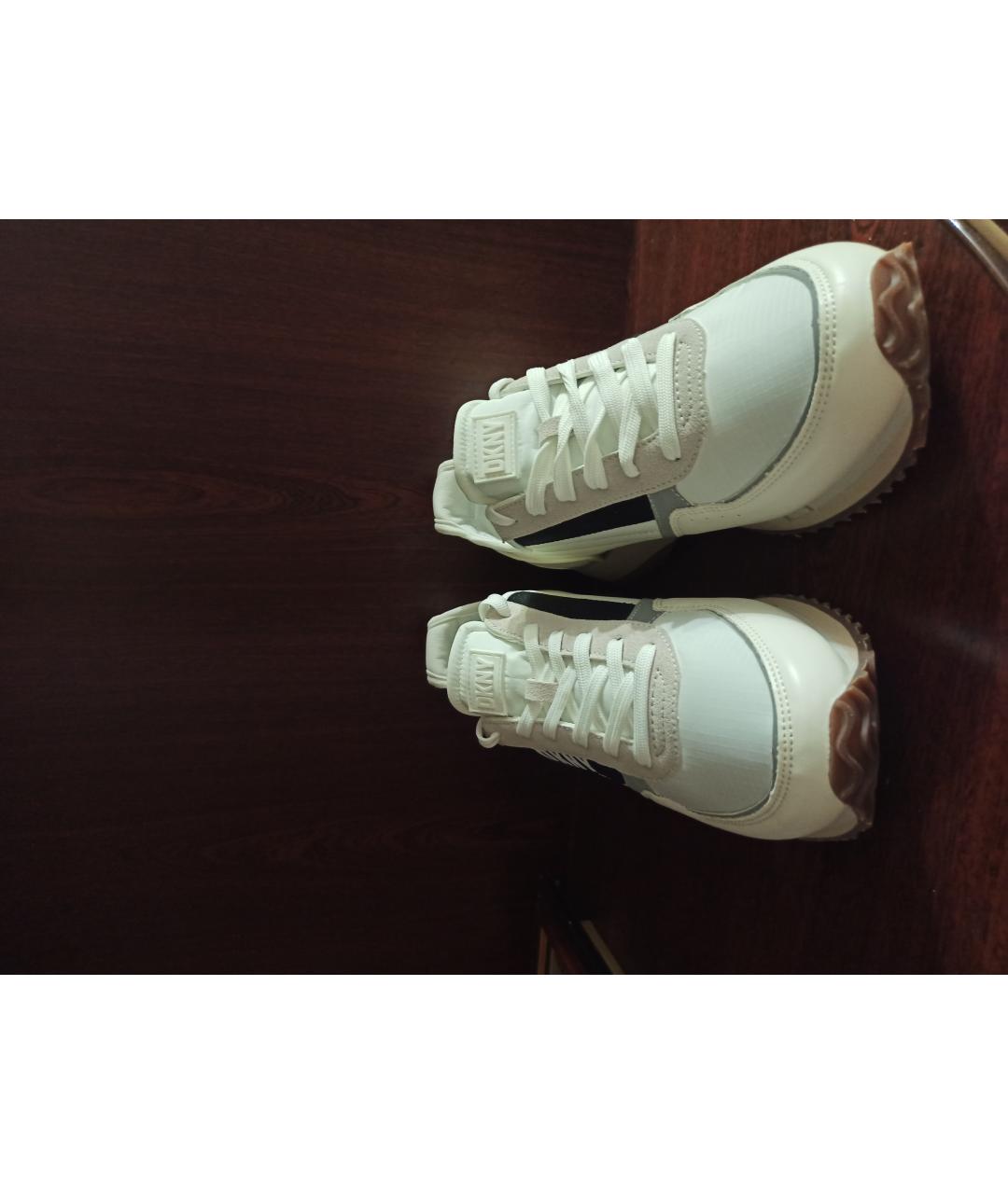 DKNY Белые низкие кроссовки / кеды, фото 3
