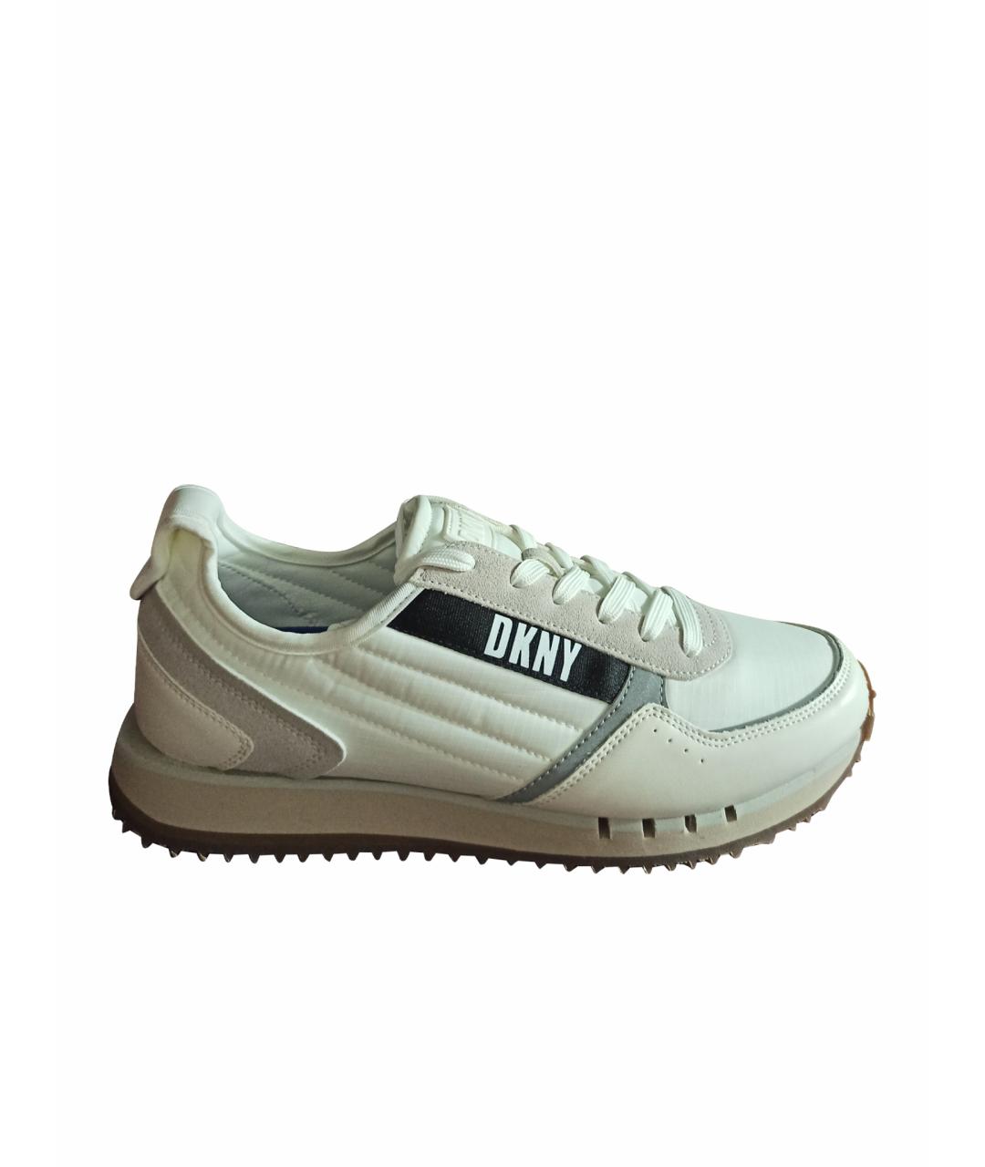 DKNY Белые низкие кроссовки / кеды, фото 1