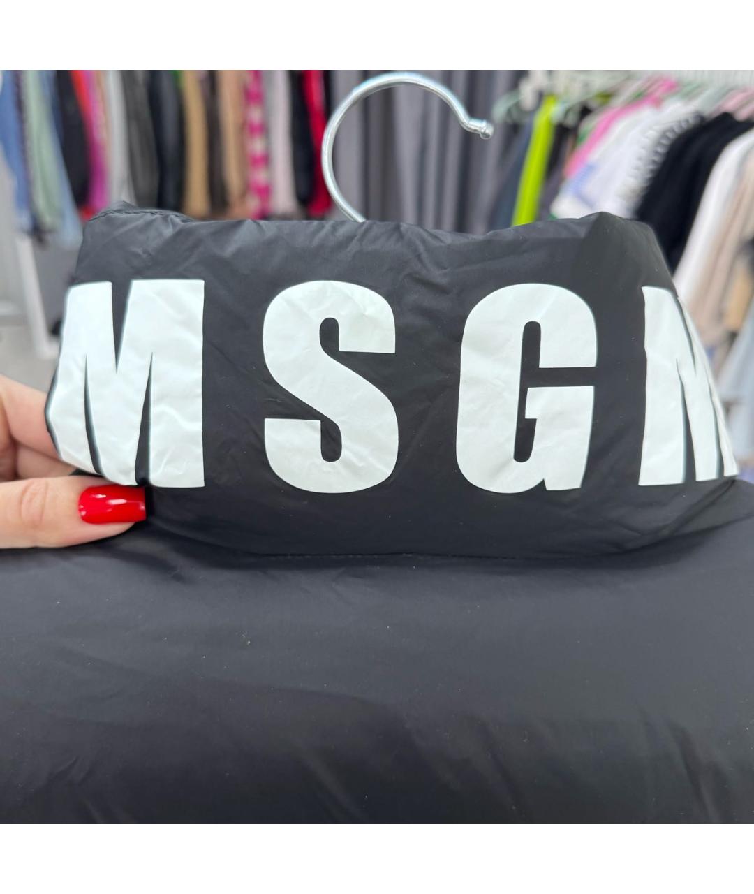 MSGM Черная куртка, фото 8