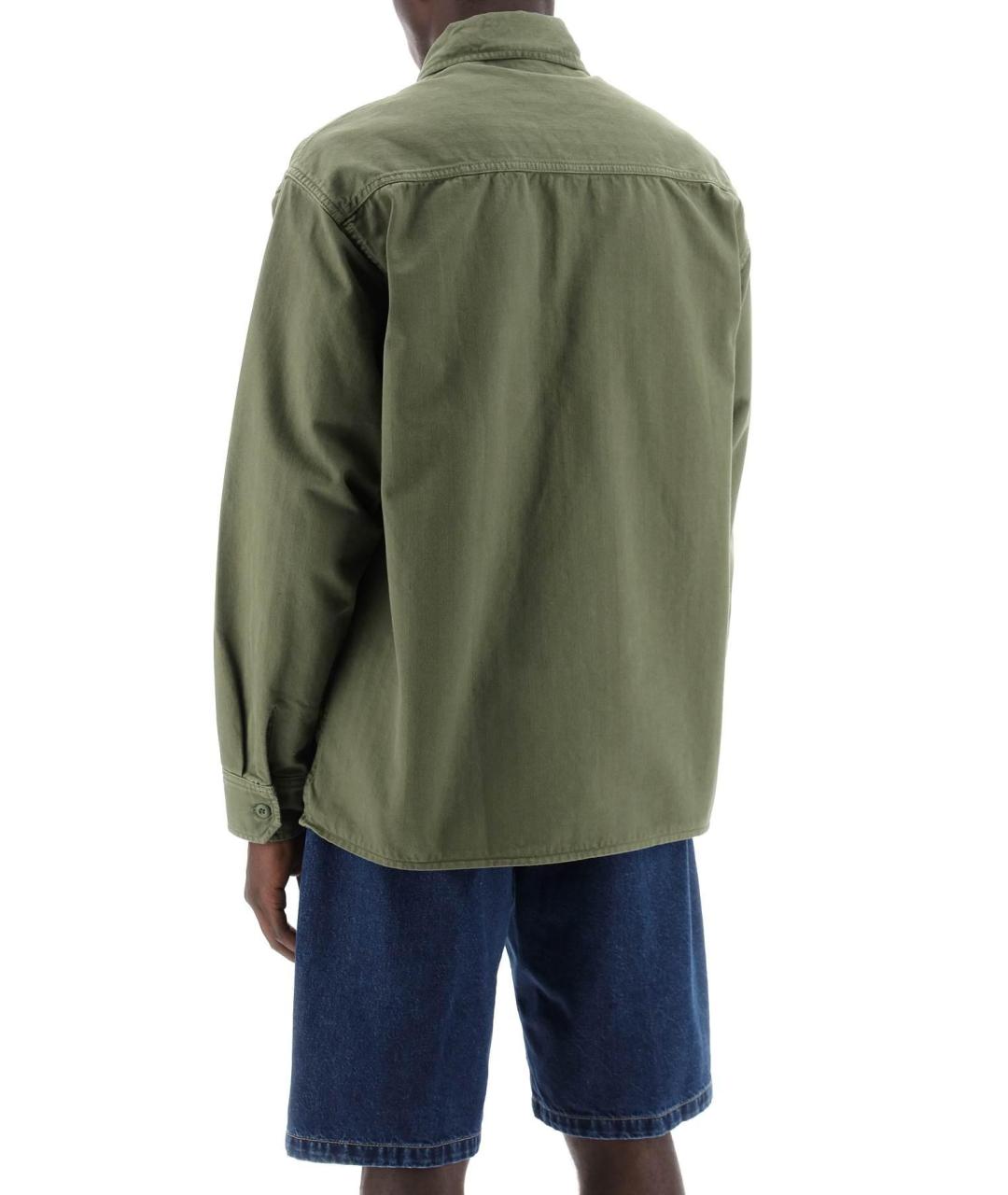 CARHARTT WIP Зеленая хлопковая куртка, фото 5