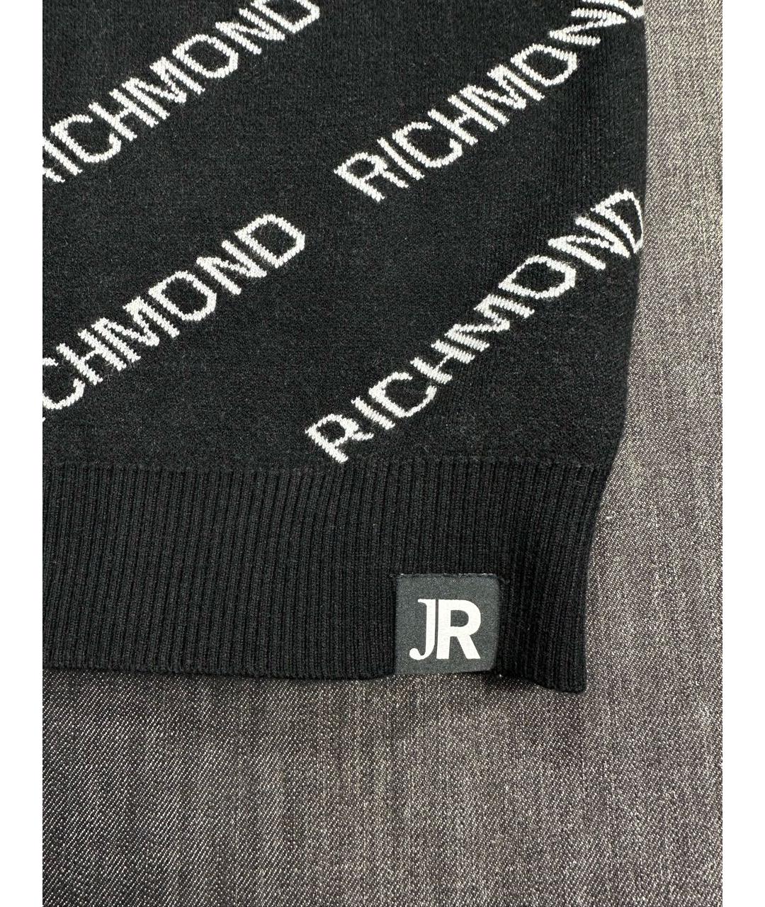 JOHN RICHMOND Черный джемпер / свитер, фото 4