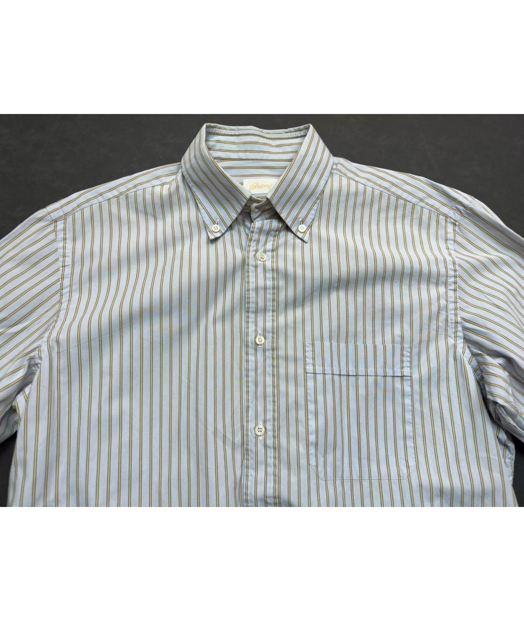 BRIONI Мульти хлопковая классическая рубашка, фото 2
