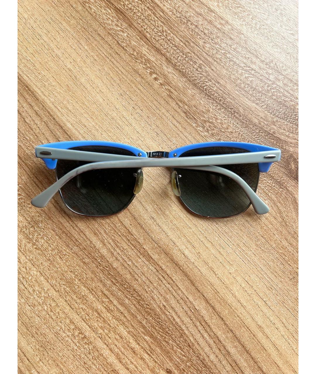 RAY BAN Голубые солнцезащитные очки, фото 3