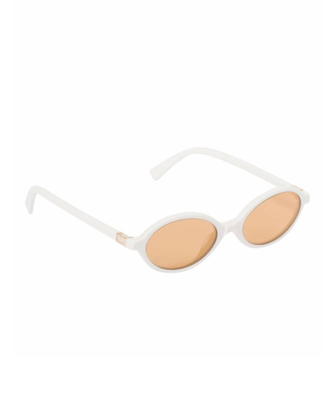 MIU MIU Белые пластиковые солнцезащитные очки, фото 1
