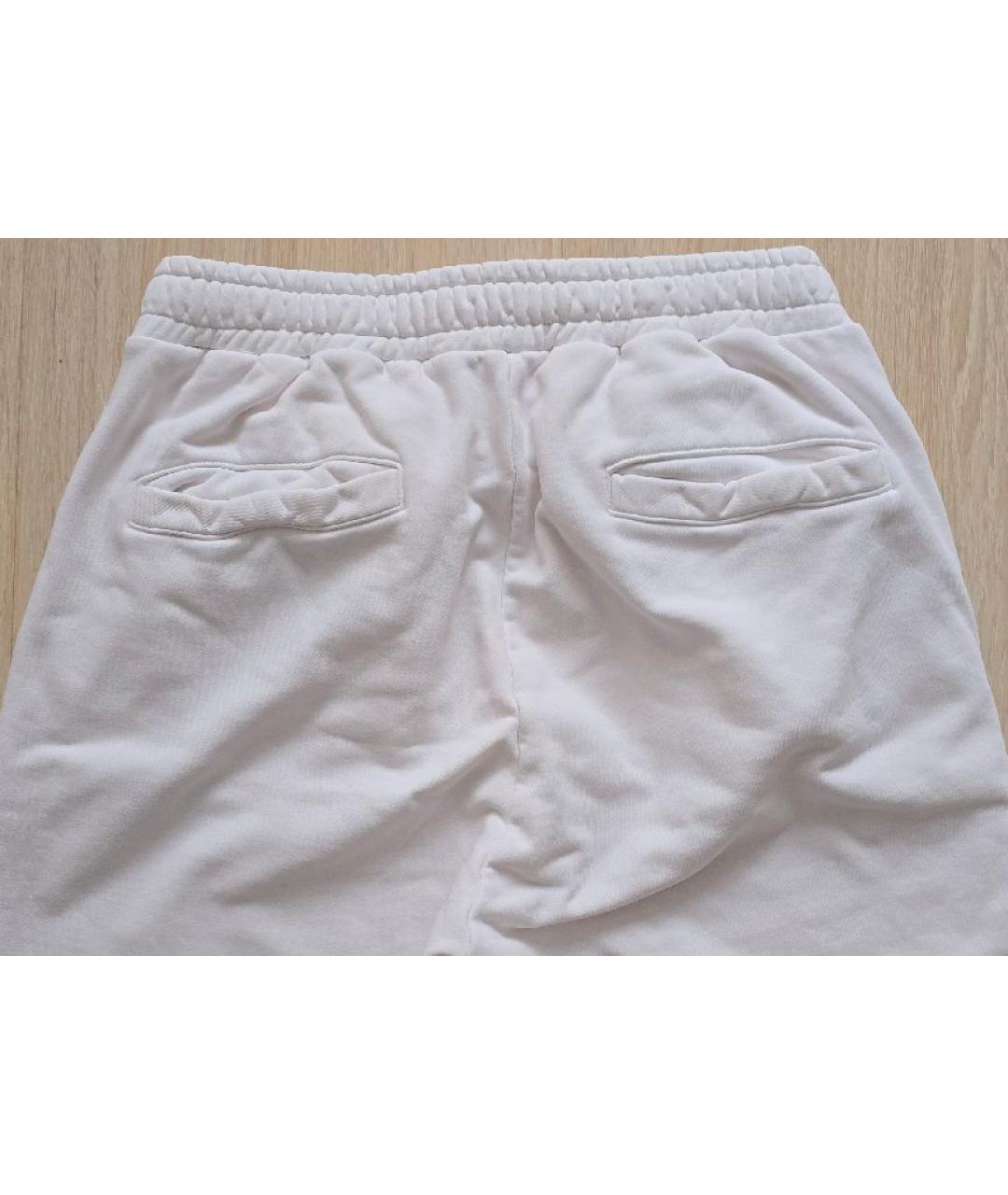 DIESEL Белые хлопковые повседневные брюки, фото 4