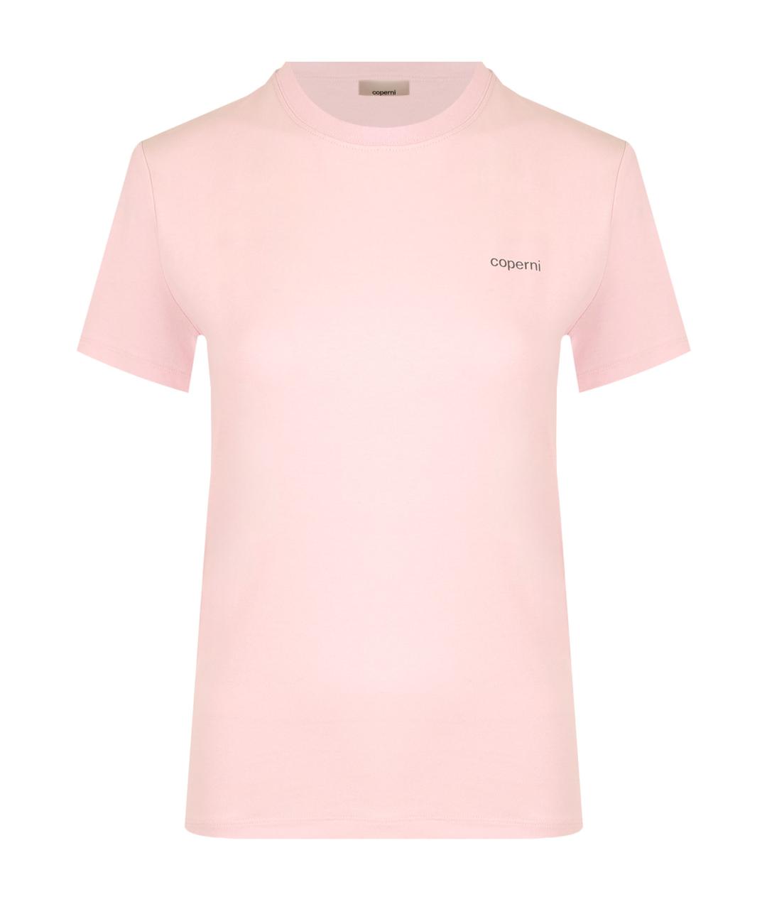 COPERNI Розовая хлопковая футболка, фото 1
