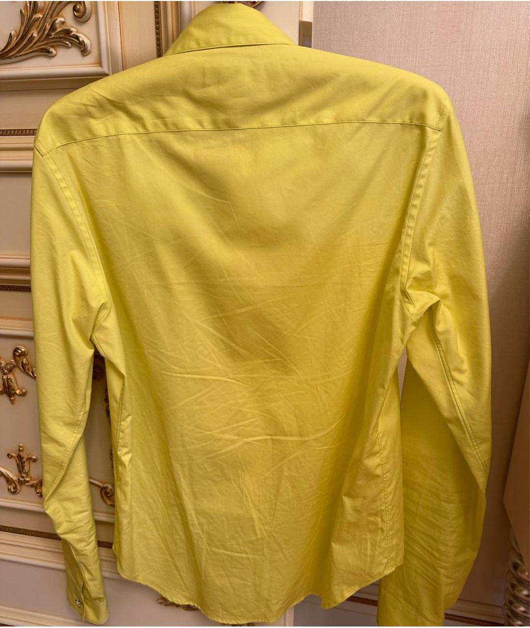 KENZO Желтая хлопковая рубашка, фото 2