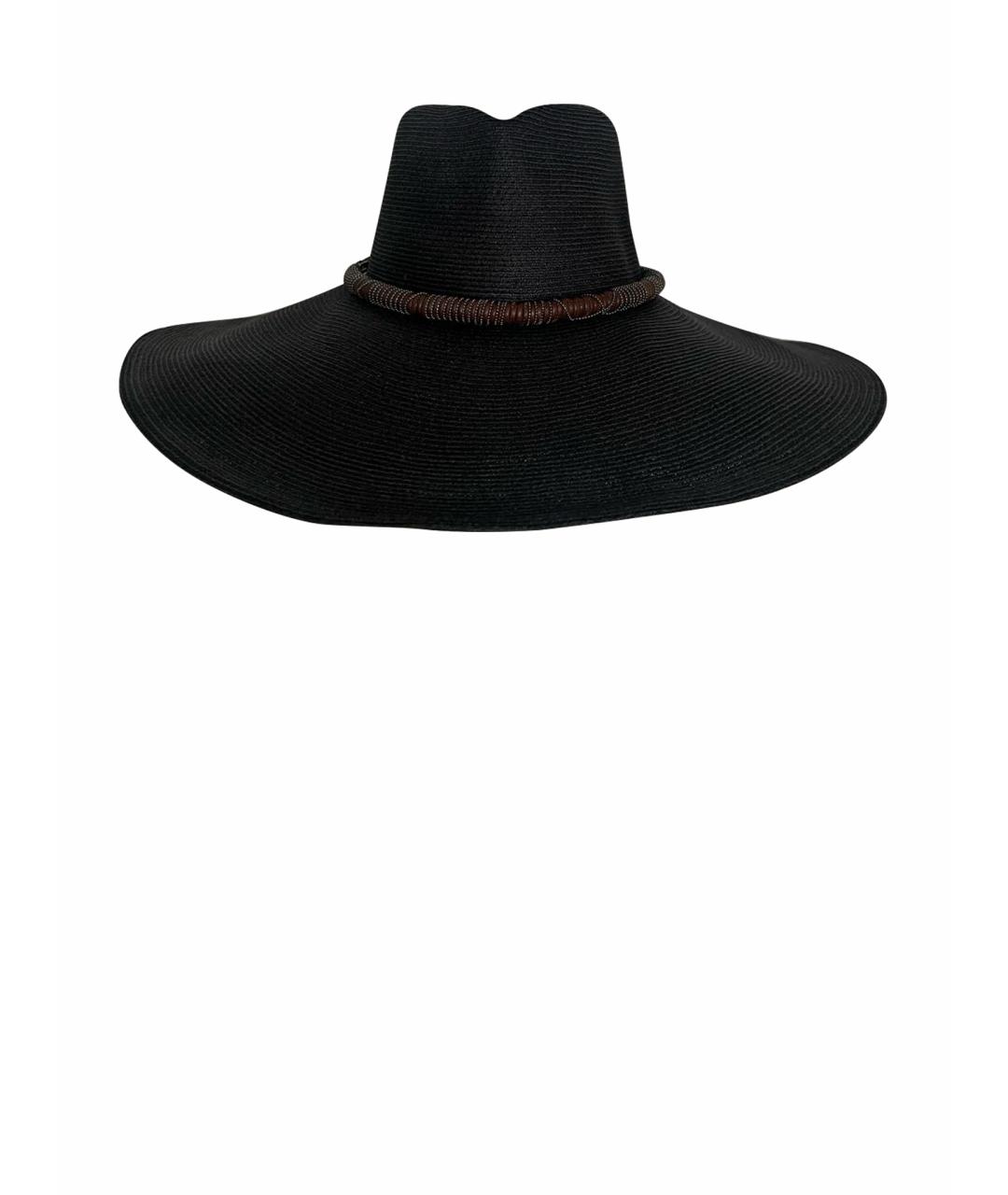 BRUNELLO CUCINELLI Черная шляпа, фото 1