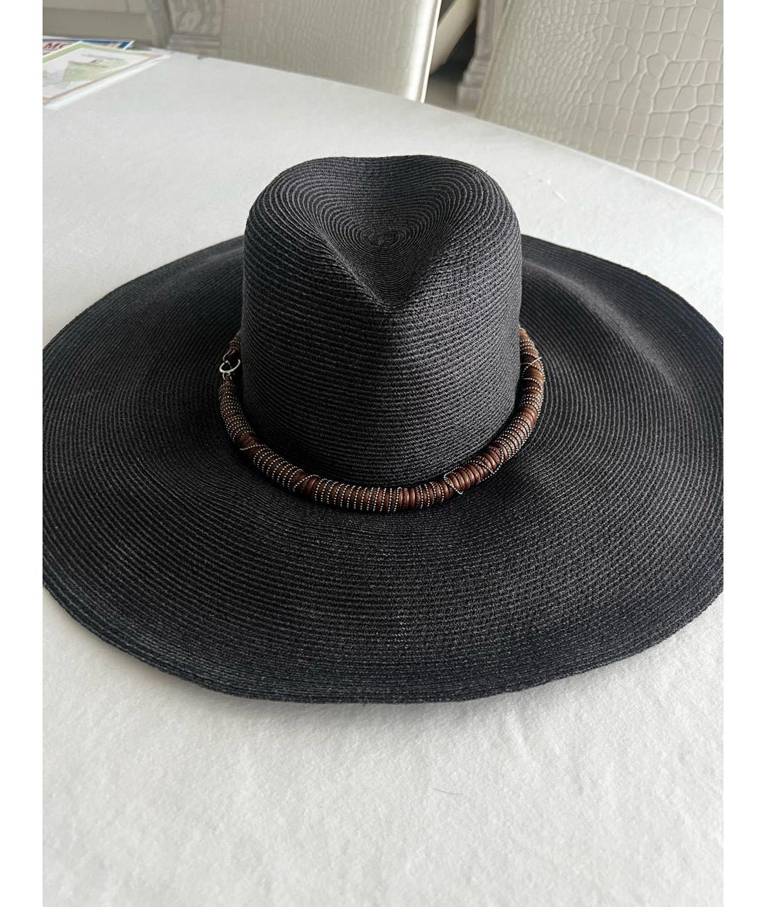 BRUNELLO CUCINELLI Черная шляпа, фото 3