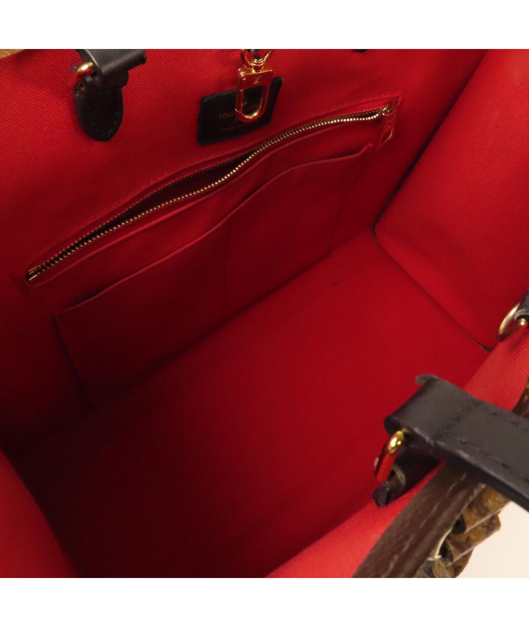 LOUIS VUITTON Коричневая сумка тоут, фото 5