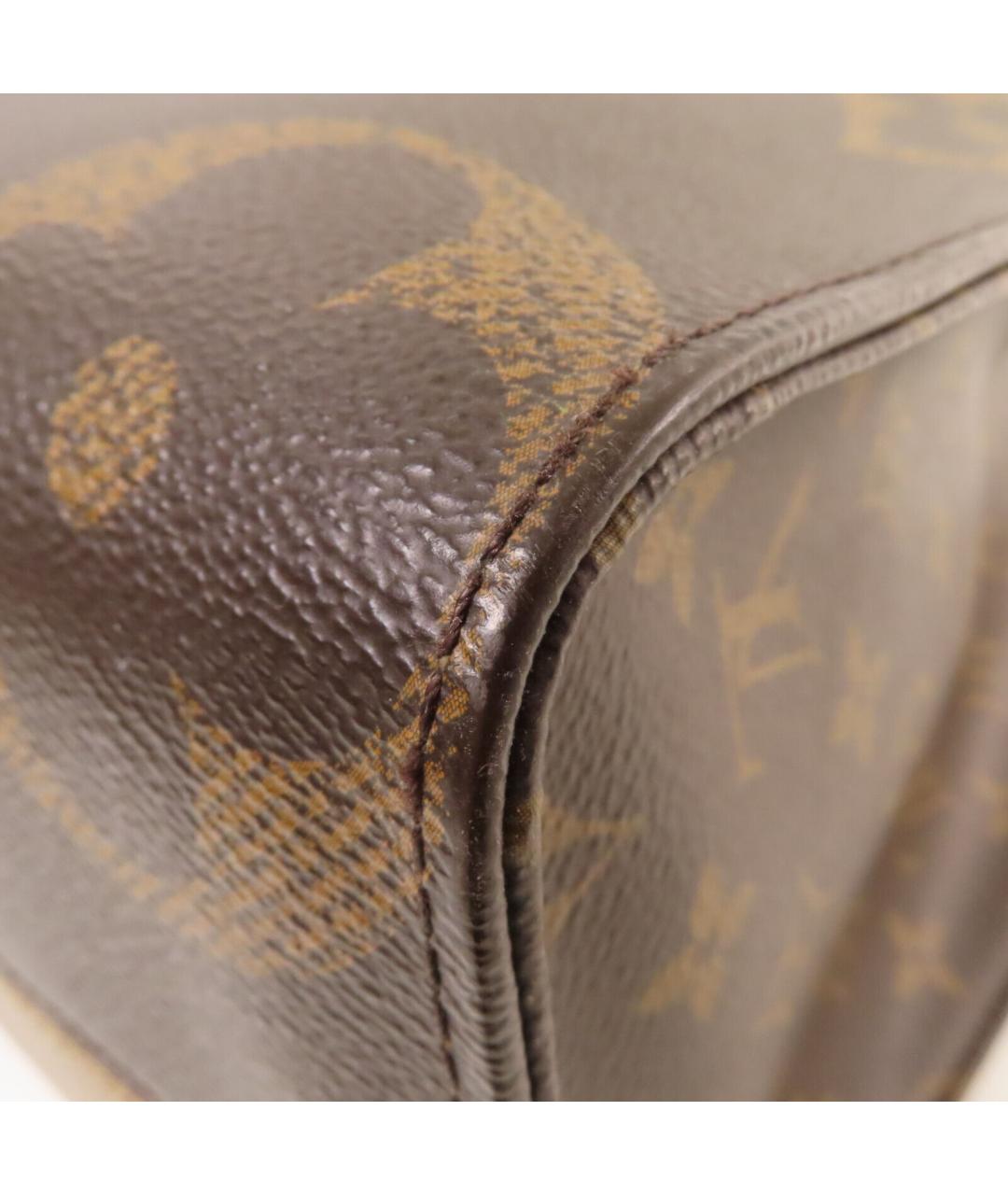 LOUIS VUITTON Коричневая сумка тоут, фото 9