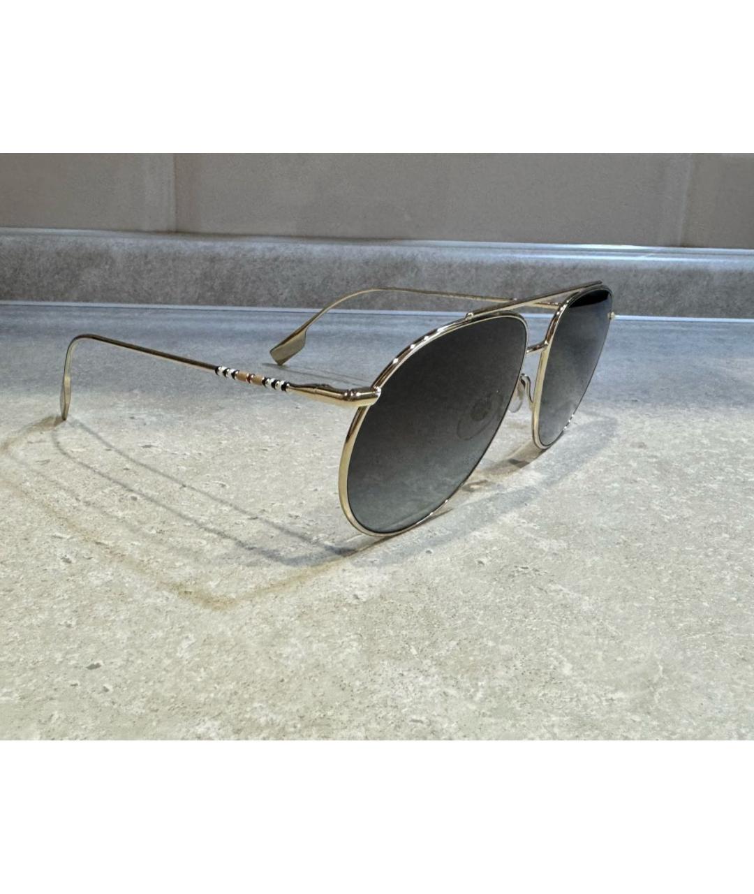 BURBERRY Мульти пластиковые солнцезащитные очки, фото 2