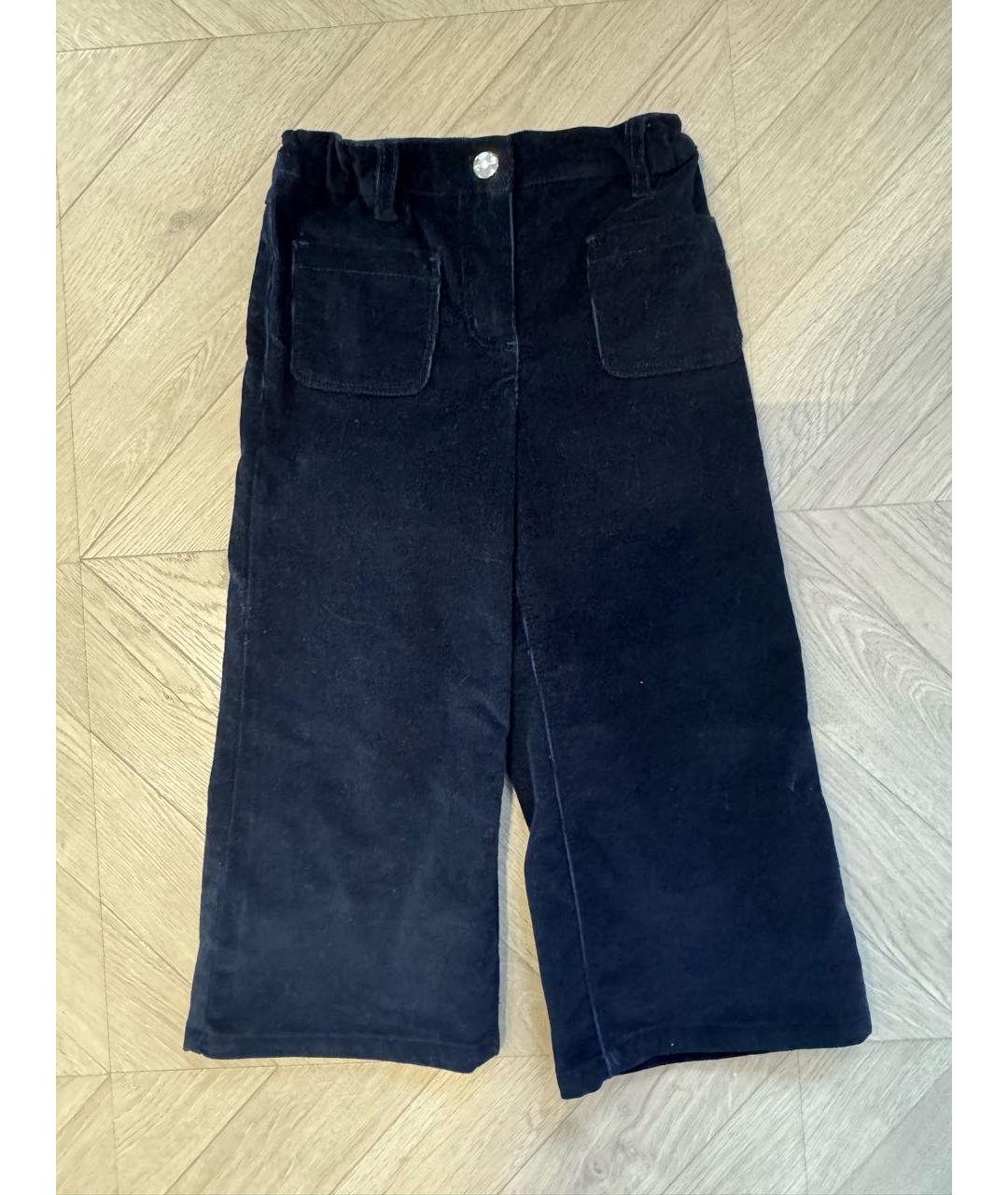 JACADI Темно-синие хлопковые брюки и шорты, фото 4