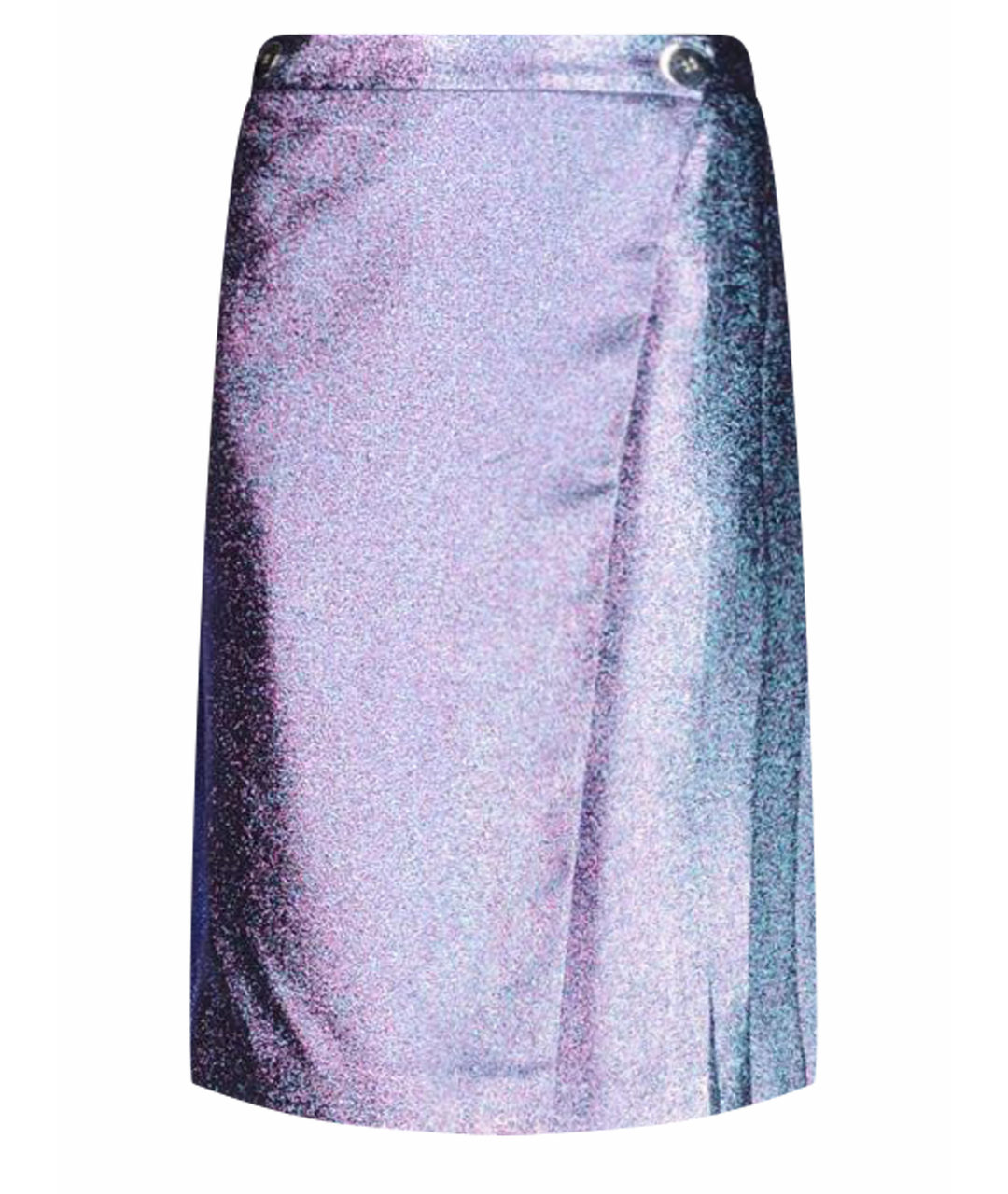 MARCO DE VINCENZO Фиолетовая вискозная юбка миди, фото 1