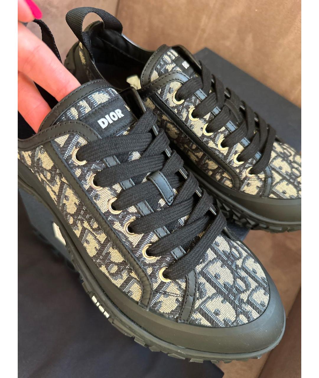 CHRISTIAN DIOR Мульти низкие кроссовки / кеды, фото 3