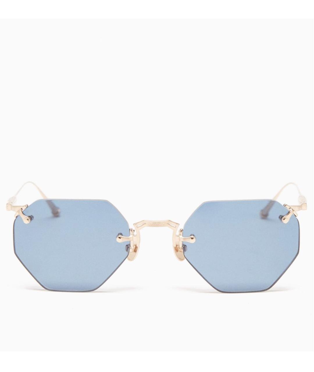 MATSUDA Синие металлические солнцезащитные очки, фото 9