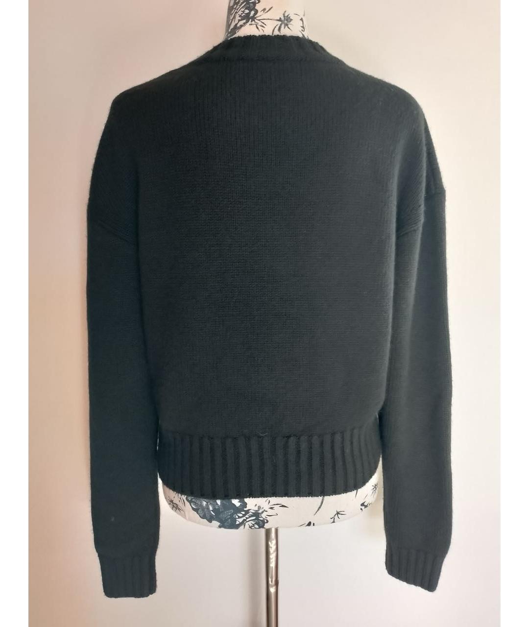 CHANEL PRE-OWNED Черный кашемировый джемпер / свитер, фото 5