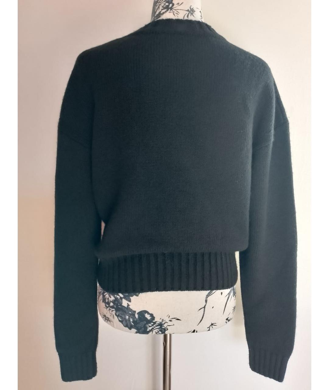 CHANEL PRE-OWNED Черный кашемировый джемпер / свитер, фото 4