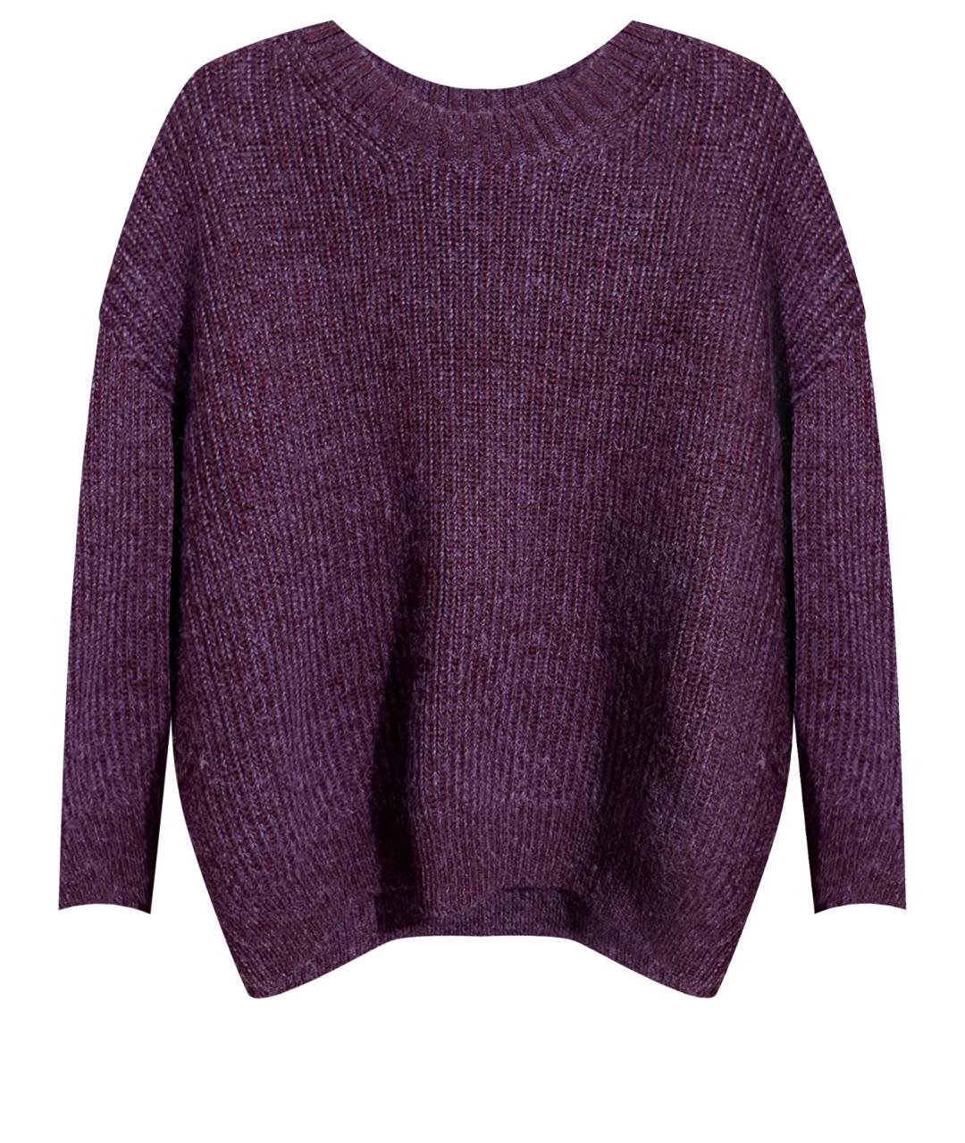 3.1 PHILLIP LIM Фиолетовый шерстяной джемпер / свитер, фото 1